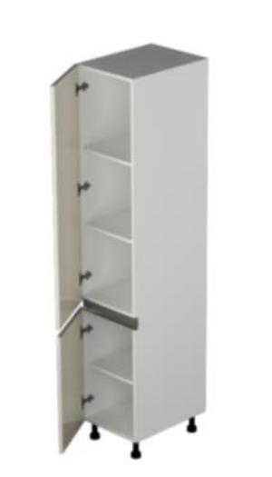 Pantry Cabinets 2 Doors 15"-24"W - Modern Gola Line - Cabinet Sales Center