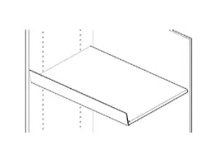 Shoe Shelf - Closet Collection - Cabinet Sales Center