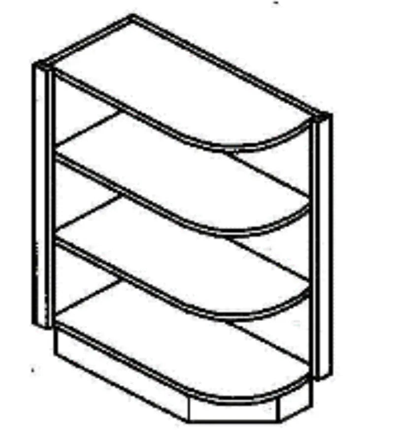 Base End Shelf - Traditional Line - Cabinet Sales Center