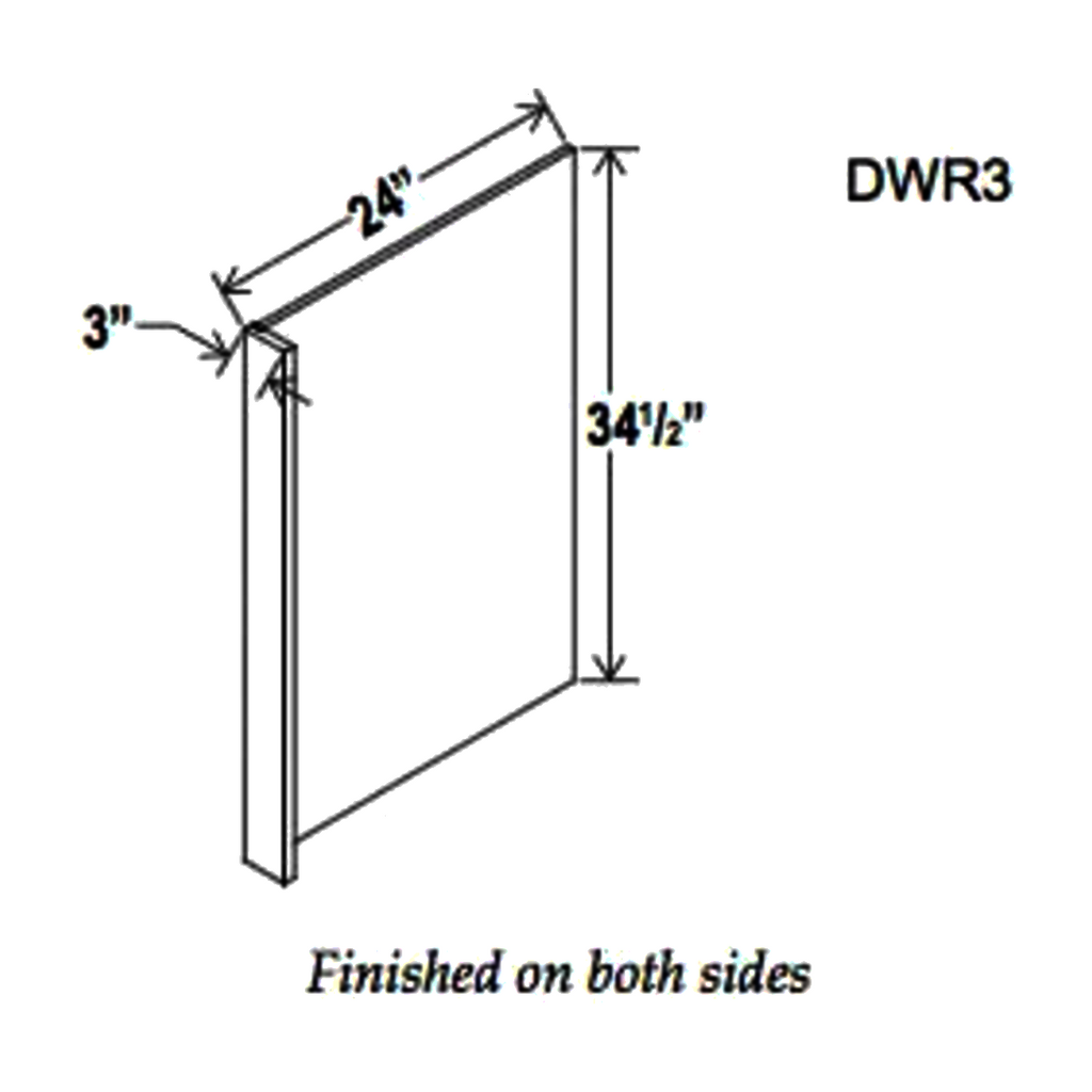 Dishwasher Return Panel - Ultimate - Cabinet Sales Center