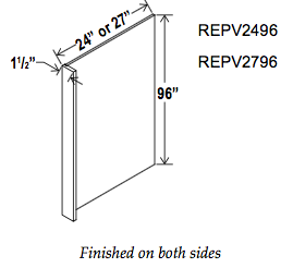 Shelf Board - S2496 - Builder Line - Cabinet Sales Center
