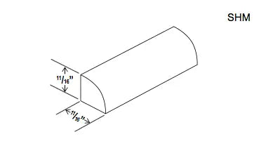 Shoe Mouldings-SHM - Builder Line - Cabinet Sales Center