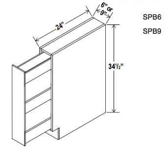 Spice cabinet online dimensions