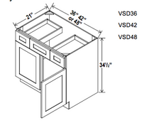 Vanity Combo Bases - Builder Line - Cabinet Sales Center
