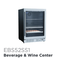 ELICA RISERVA Beverage & Wine Center Built-in Undercounter Refrigerator - Cabinet Sales Center