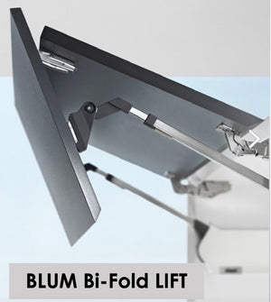 Blum Bi-Fold Lift - Modern Gola Line - Cabinet Sales Center