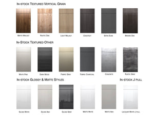 Wall Bridge Cabinet 2 Doors 36” Wide 24" Deep - Modern Line - Cabinet Sales Center