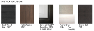 Outside Corner Moulding for Dove White & Dusk Grey - 8' - Modern Line - Cabinet Sales Center